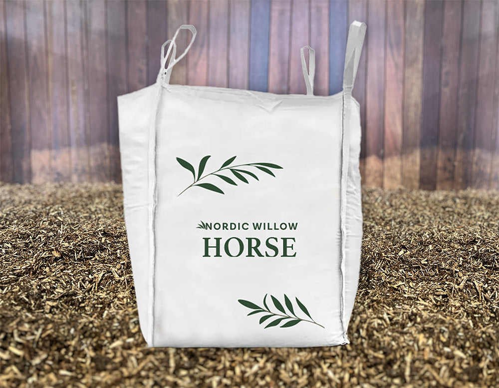 Nordic Willow Horse Biobed - Bigbag 1000L